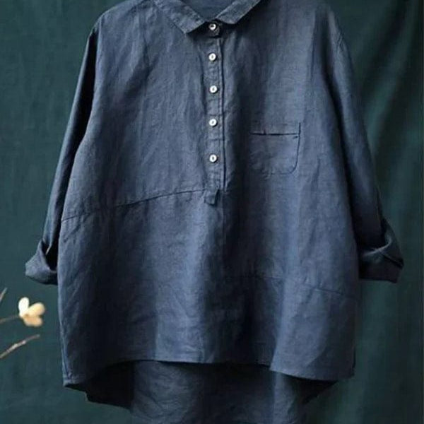 Elvie | Elegáns Linne Blúz a Nyárra