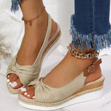 Candy - Ortopéd Peep-Toe Szandál