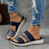 Cleo - Sportos kényelmi szandál platform talppal