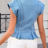 Viera | V-kivágású Farmer Top