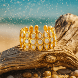 Asta | Bracciale placcato in oro