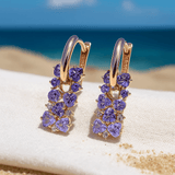Augusta | Orecchini Viola