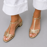Allegra | Arany Szandálok Mindennapi Elegancia