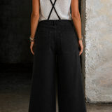 Elizabeth | Széles lábú pántos overall