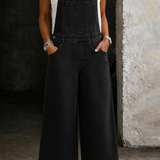 Elizabeth | Széles lábú pántos overall