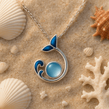 Liv | Collana onda d'argento