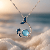 Liv | Collana onda d'argento