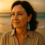 Louise | Orecchini blu
