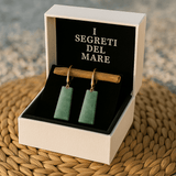 Malou | Orecchini Verde Smeraldo