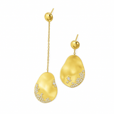 Pernille | Orecchini a goccia d'oro