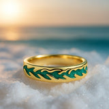 Signe | Anello in Argento Mareggiato
