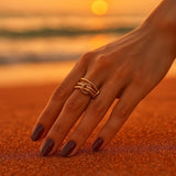 Sofie | Anello d'Oro Unico