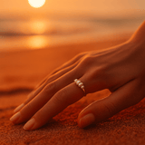 Tilde | Anello Perle