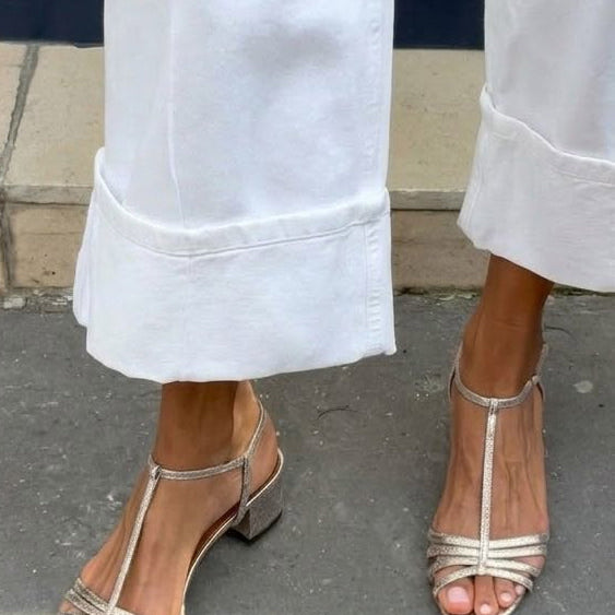 Allegra | Arany Szandálok Mindennapi Elegancia