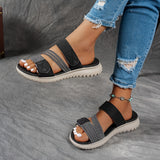 Cleo - Sportos kényelmi szandál platform talppal