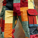László - Férfi Patchwork Cargo Nadrág
