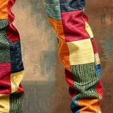László - Férfi Patchwork Cargo Nadrág
