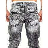 Kreatív Stretch - Jeans férfiaknak, minimalista stílus, ideális nyárra, Emo-stílus