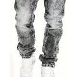 Kreatív Stretch - Jeans férfiaknak, minimalista stílus, ideális nyárra, Emo-stílus