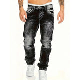 Kreatív Stretch - Jeans férfiaknak, minimalista stílus, ideális nyárra, Emo-stílus