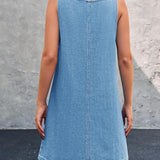 Lisa | Casual Denim Overall Dress