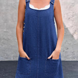 Lisa | Casual Denim Overall Dress